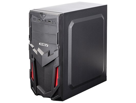 Системный блок AMCV a067N AMD A8-9600 x4 3.1GHz up to 3.4GHz/8Gb/256Gb SSD/GT1030 2Gb/DOS